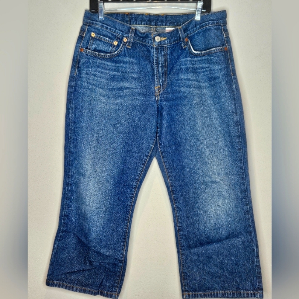 Lucky classic fit cropped jean